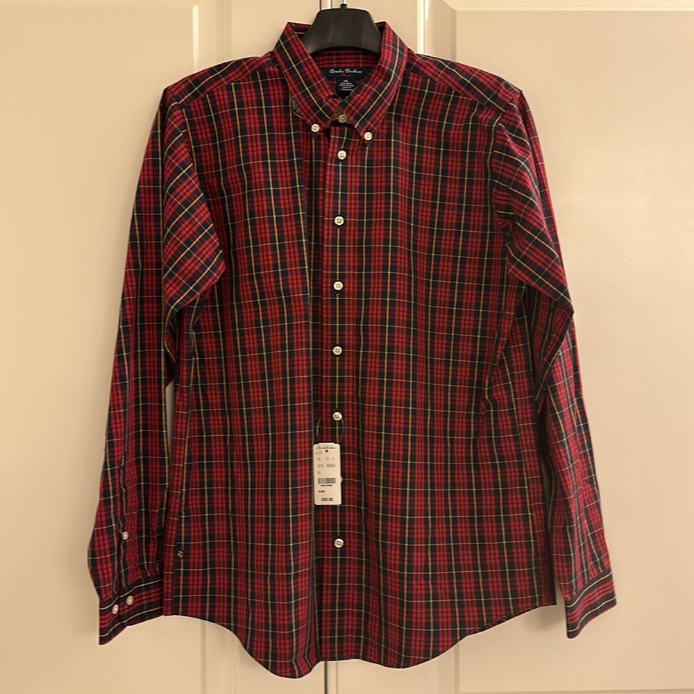 NEW w/tags Brooks Brothers boys 100% cotton shirt, Boys XL